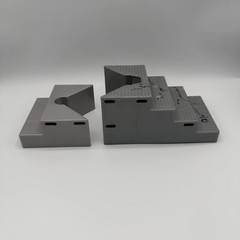 WWE Huge Raw Smackdown Live Elite Scale Wrestling Ring Corner Steps Lot Of 2