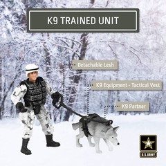 New Toy Association U.S. Army Winter Operation Alpine Recon Rescue Soldier Set