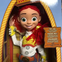 NEW💥Disney Parks WDW Pixar Toy Story Cowgirl Jessie Doll Talking Action Figure