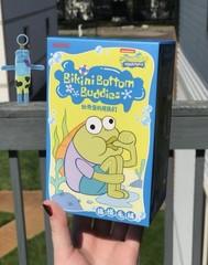 POP MART Nickelodeon Bikini Bottom Buddies Flat Fish Polyester Plush New