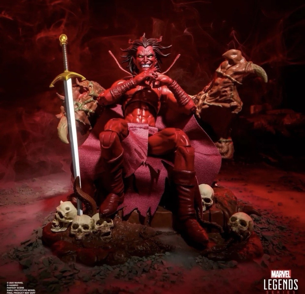 Mephisto Infernal Throne Marvel Legends MISB Made To Order Sold Out IN HAND USA