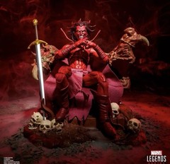 Mephisto Infernal Throne Marvel Legends MISB Made To Order Sold Out IN HAND USA