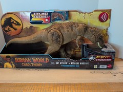 Jurassic World Epic Evolution Chaos Theory All-Out Attack Tyrannosaurus Rex