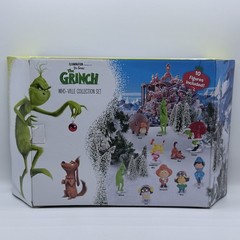 Dr Seuss The Grinch Who-Ville Collection Set 10 Piece Figures 2018 Action Figure