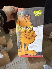 Mega Space Molly 400% Garfield US Seller New In Box