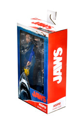 NECA JAWS Matt Hooper Shark Cage 8” Action Figure New/Sealed