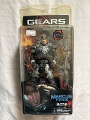 NECA Player Select Gears of War Series 2 Marcus Fenix Figure 2008 NIB Rare