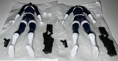 Marvel Legends SHIELD AGENT TROOPER 6″ Figure Body Lot of 2 NO HEAD Female Hydra
