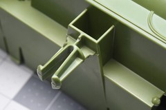(Set of 2) 1988 Hasbro GI Joe Rolling Thunder Wheel Frame Repair Part