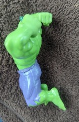 Marvel Incredible Hulk Action Figure 2013 Swimways Leaping Smash Rubber GR31017C