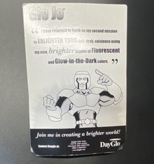 Glo Jo Glow in the Dark Promo Action Figure by DayGlo Rare!