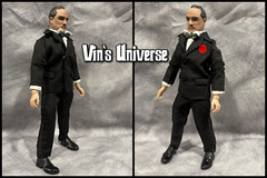 Custom 8″ Mego Marlon Brando Don Vito Corleone the Godfather Action Figure