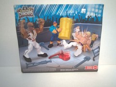 WWE Mattel Knuckle Crunchers Cody Rhodes Final Boss Rock John Cena 3 Pack Toys