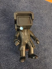 Skibidi Toilet Camera Man Plunger PVC Figure Bonkers Toy Co. 2024