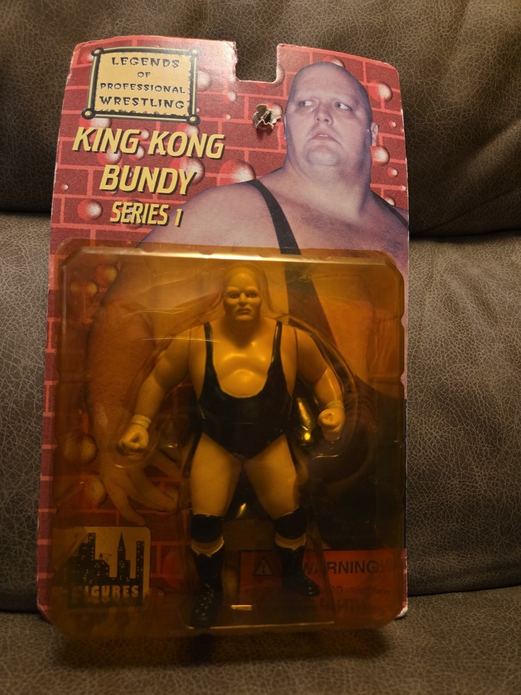 1999 King Kong Bundy Series 1 Legends Of Professional Wrestling