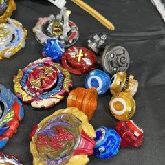 Beyblade Lot Mixed- Metal Many Pieces Everything Shown Sold As Lot See Pics