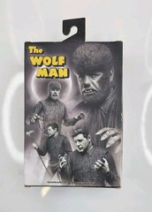 NECA The Wolf Man Black & White Ultimate 7” Action Figure Universal Monsters