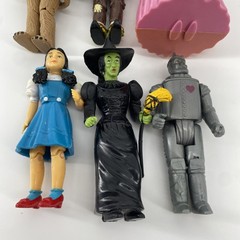 Vintage Wizard of Oz Action Figures Set 1988 MGM/UA Turner Dorothy Scarecrow