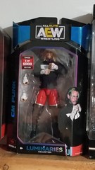 AEW Luminaries Series 8 #64 CM Punk 6″ Chase 1 of 5000 MIB FREE Shipping