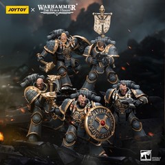 1PCS JOYTOY Warhammer 40K 1/18 Action Figure Space Wolves Grey Slayer Pack Mode