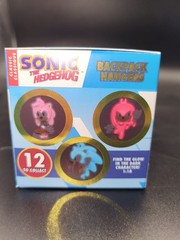 6 pc Sonic the Hedgehog Backpack Hangers Blind Box 24K Gold Edition 1:54 Chance