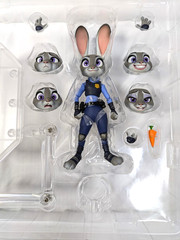 Kaiyodo Movie Revo Zootopia Judy Hopps & Nick Wilde Set Figure Complex Revoltech