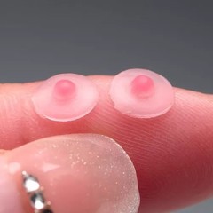 1/6 Female Silicone Breast Cover Nipple Accessories Chest Patches Fit 12″ Figure