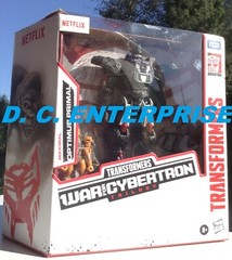 TOMY HASBRO TRANSFORMERS NETFLIX WFC OPTIMUS PRIMAL & RATTRAP MAXIMALS 2020 NIB