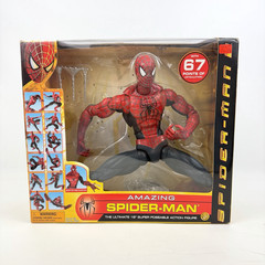 Vtg 2004 Toy Biz Amazing Spider-Man 2 18″ Super Posable Action Figure 67 Points