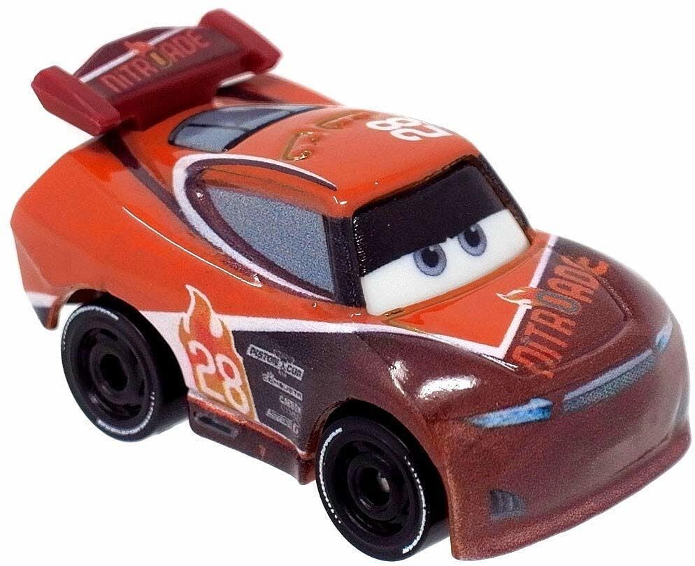 NEW Mattel FBG95 METALLIC TIM TREADLESS #16 Disney Pixar Cars Mini Racer Diecast