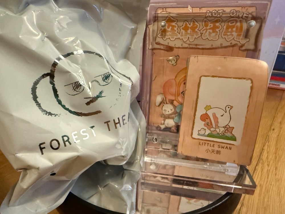 Forest Theater Act One Little Swan Confirmed Blind Box Figure Sealed Bag Card