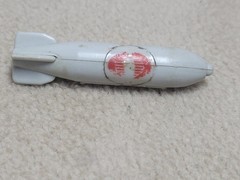 Vintage GI Joe Cobra C.L.A.W. CLAW Bomb Missile Part ARAH 1984 – NICE