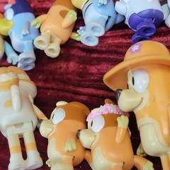 15X Bluey and Friends Family Figures Lot Assorted Figures FIGURE TOY TOYS RARE
