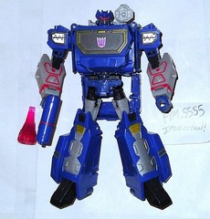 Transformers Cyberverse Soundwave w Laserbeak Deluxe Bumblebee Adventures Figure