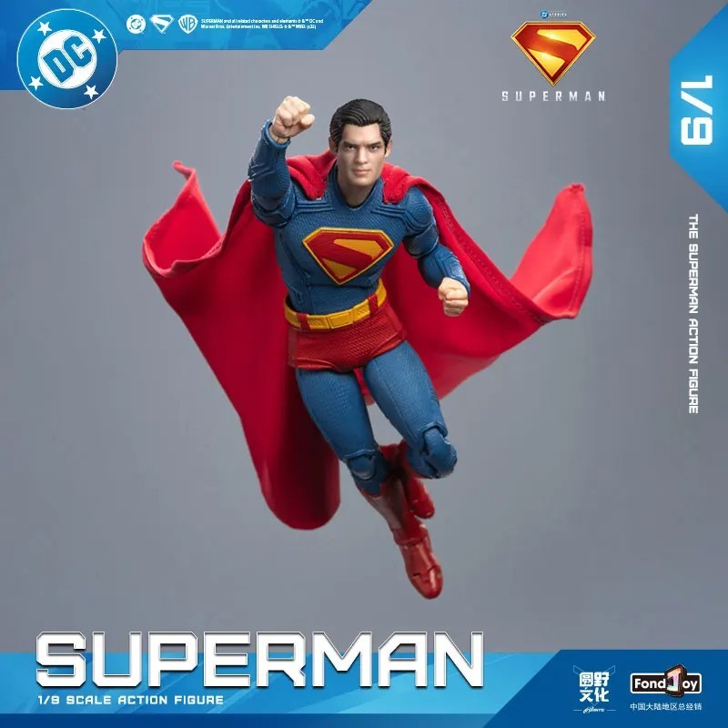 Fondjoy 1/9 Superman DC Movie Series Action Figures Statue Model Gift Toy NEW