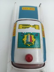 Highway Patrol Car With Box Carlos V Vintage Argentine Bichi No Batmobile Batman