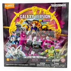 Blokees Transformers Galaxy Version 09 Darkest Hour Sealed Set of 9 Boxes