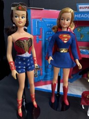 Ideal 1968 Super Queens WONDER WOMAN’s REPRO Anklets & Bracelets Captain Action