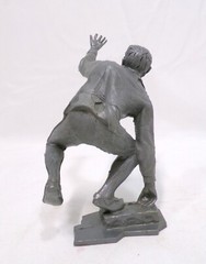 Vintage 1960’s Marx Universal Monsters The Hunchback Notre Dame Silver 4″ Figure