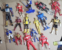15 Power Rangers Action Figures Lots Various Years