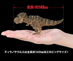 The Diversity of Life on Earth ReptiX Dinosaur Figure Bandai Capsule Toy