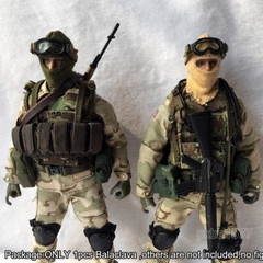 Handmade 1/12 Scale Balaclava Hat Face Mask Scarves For 6″ CrazyFigure Accessory