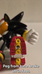 Rare Vintage Joyride Sonic Adventure 2 Shadow The Hedgehog Bendy Action Figure