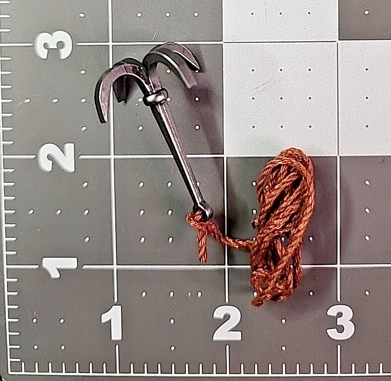 NECA Dungeons & Dragons custom figure fodder grappling hook [Ultimate Zarak]