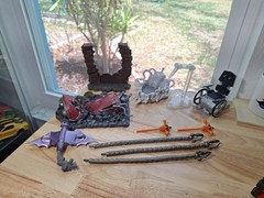 Marvel Legends Toybiz Doc Ock Articulated Bendable Tentacles Glider Stand Lot