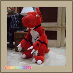 Huge Guilmon Plush Doll Digimon Digital Monster Cosplay Toy Decor Gift 80/130CM