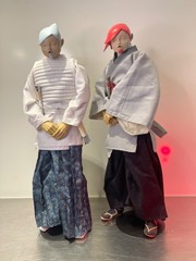 1:6 Custom ThreeA SAMURAI Ronin Shogun 2 Figure Lot, Stands Ashley Wood 3a Parts