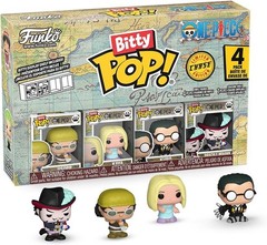 Funko Bitty POP! One Piece Usopp Kaya Kuro and a random chase pop 4 Pack
