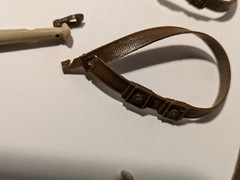 Planet of the Apes – Set of (3) Bandoliers and Clubs – 1:9 8″ Mego/Neca Scale