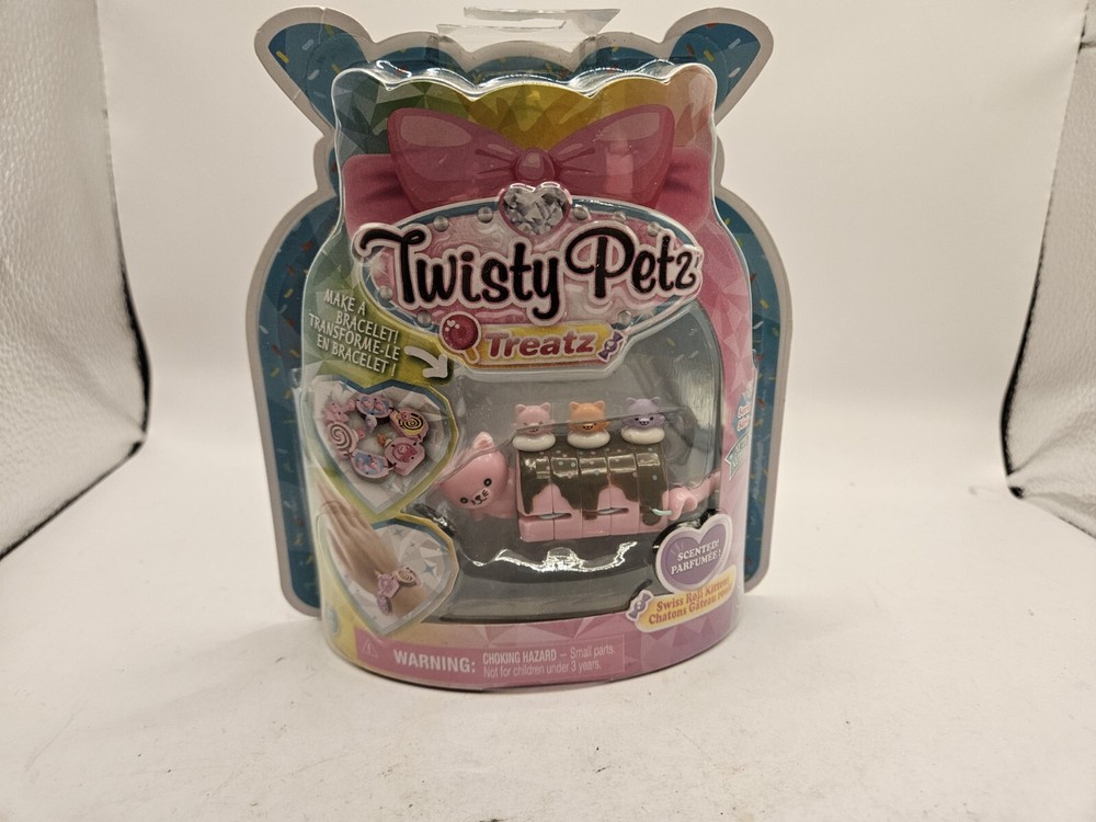 NEW Twisty Petz Treatz Series 4 Swiss Roll Kittens Bracelet. Ages 4 and up.